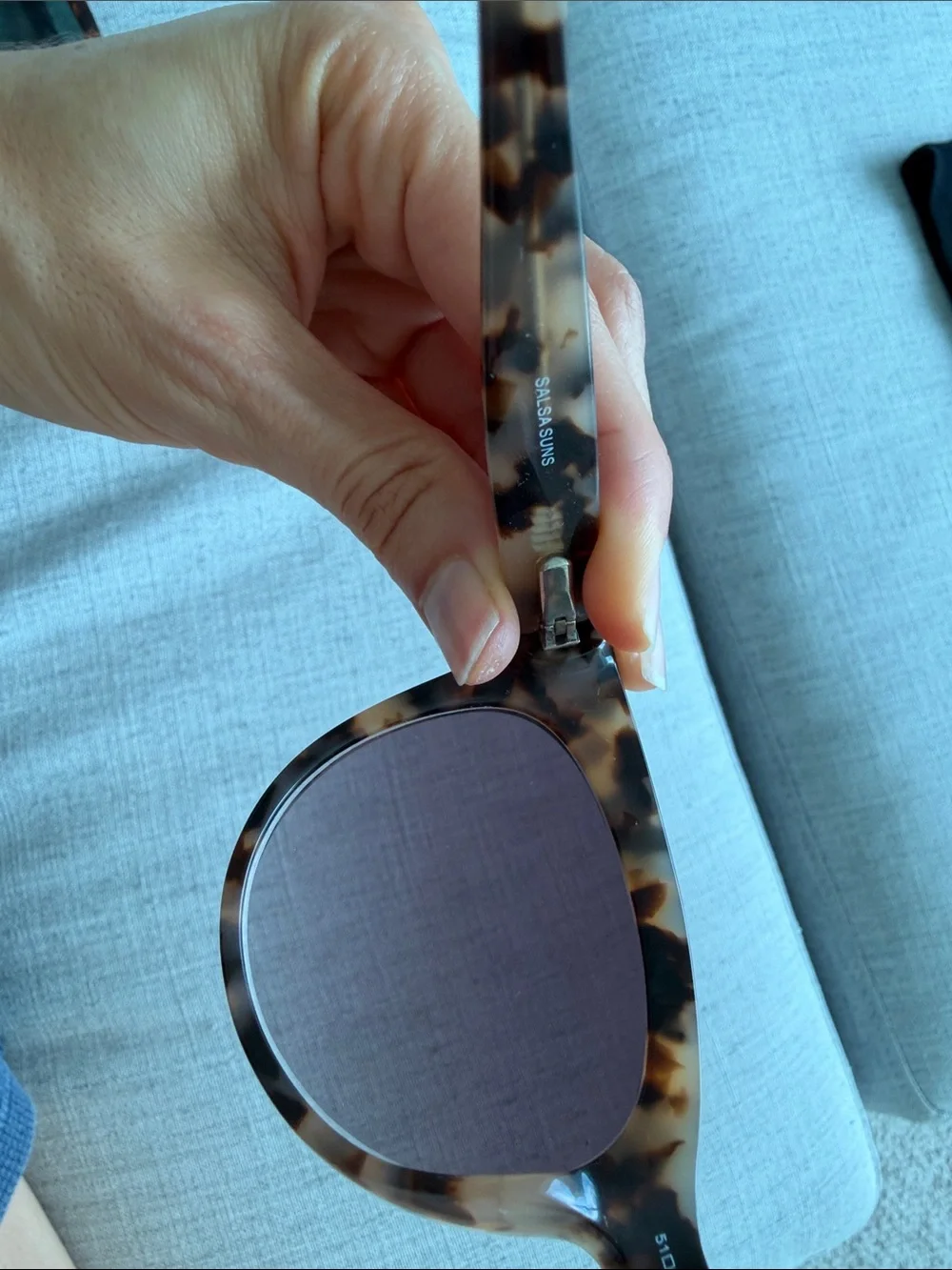 Tortoiseshell Cat-Eye Sunglasses - Brown Lenses